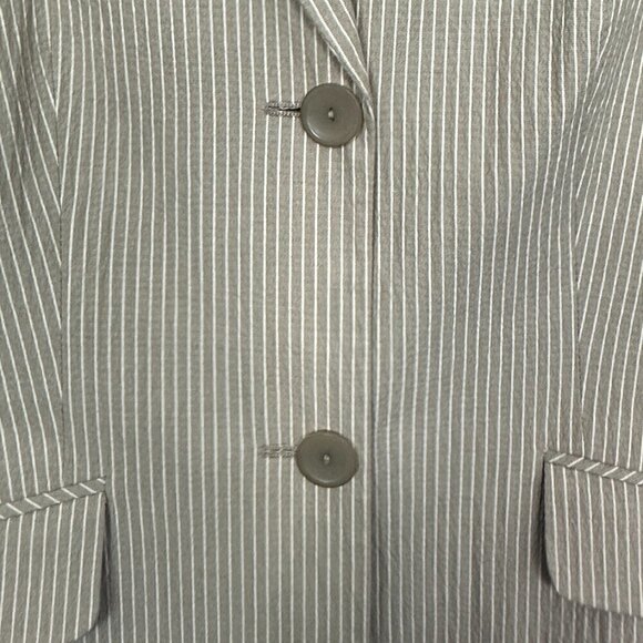 * HOST PICK* EUC - Bianca Blazer, Size 36, Tan/White - Picture 3 of 6